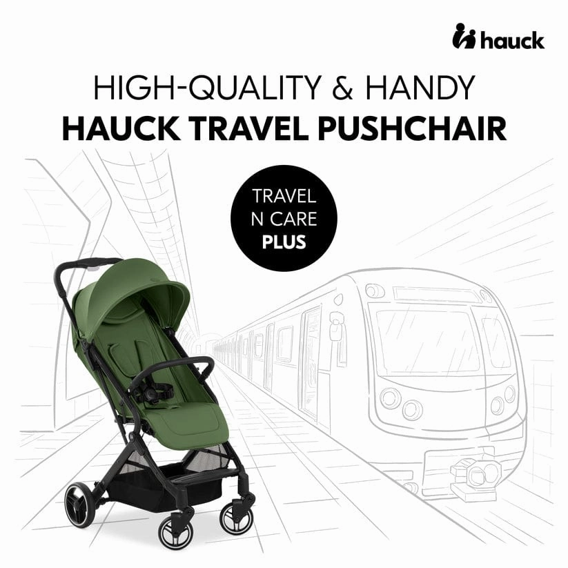 Hauck Travel N Care Plus Pushchair - Green