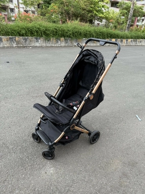 HUNY HUNY - Compact Flight Friendly One Touch Fold-Unfold Stroller/Pram