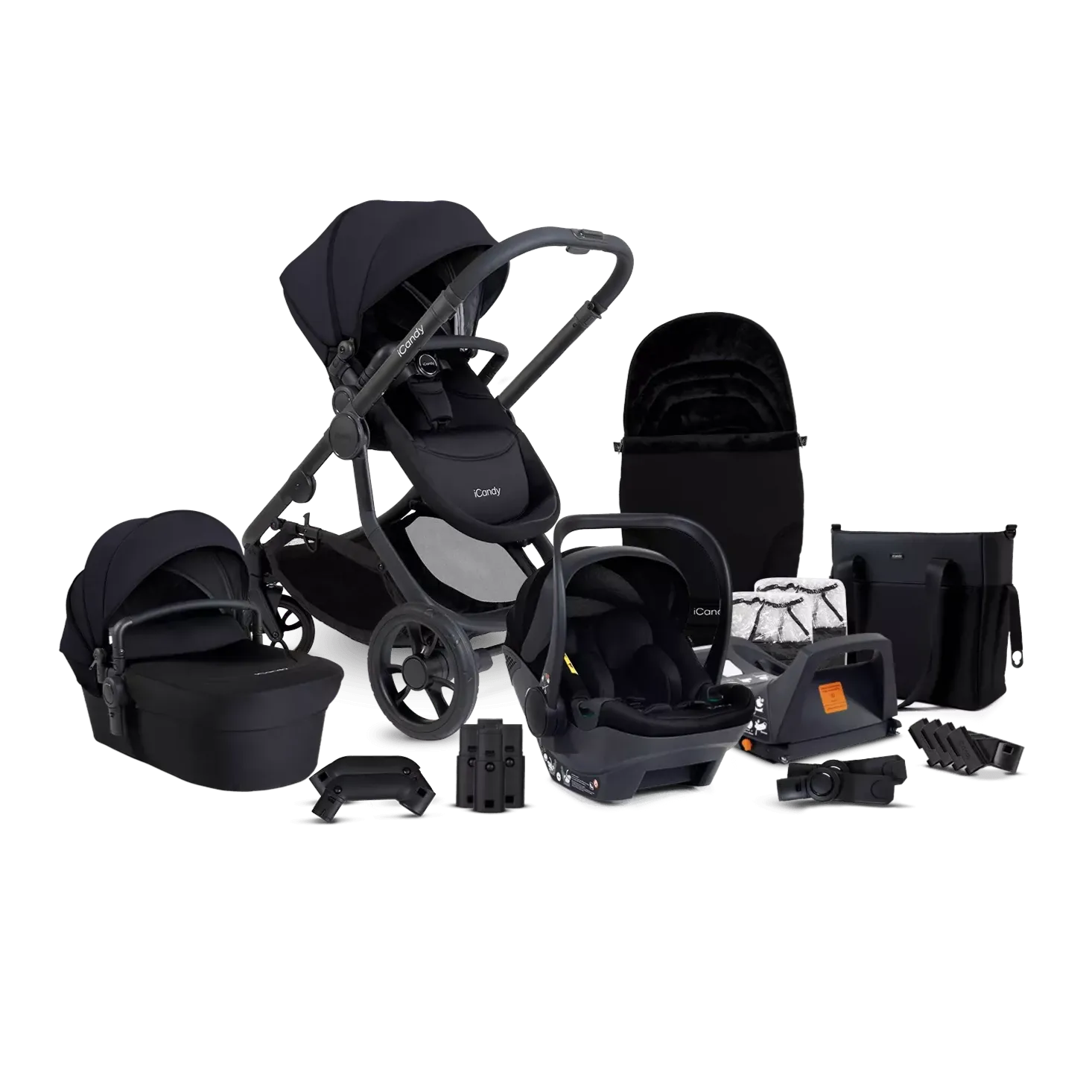 iCandy Orange 4 (Cocoon) Travel System - Black Edition