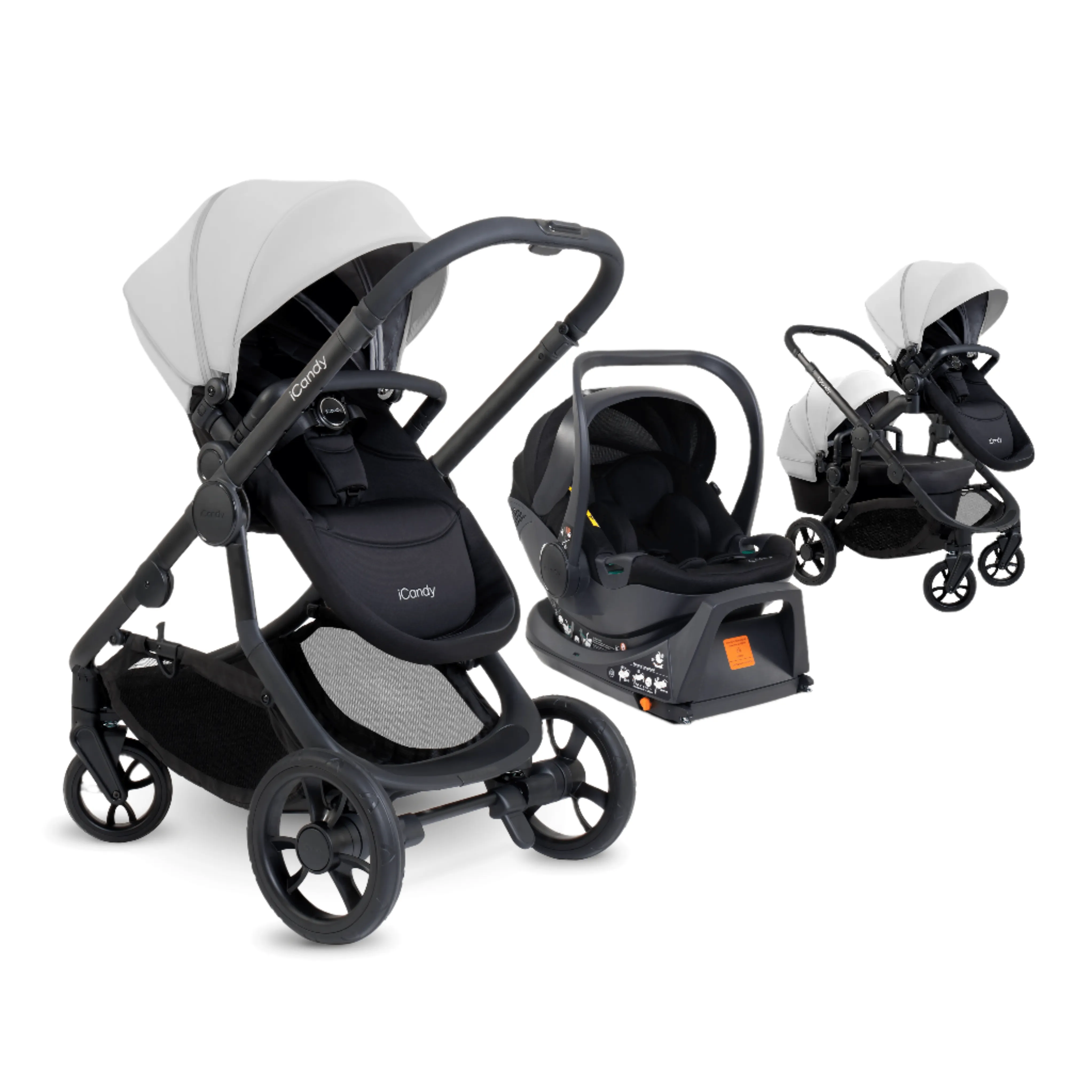 iCandy Orange 4 (Cocoon) Travel System - Glacier