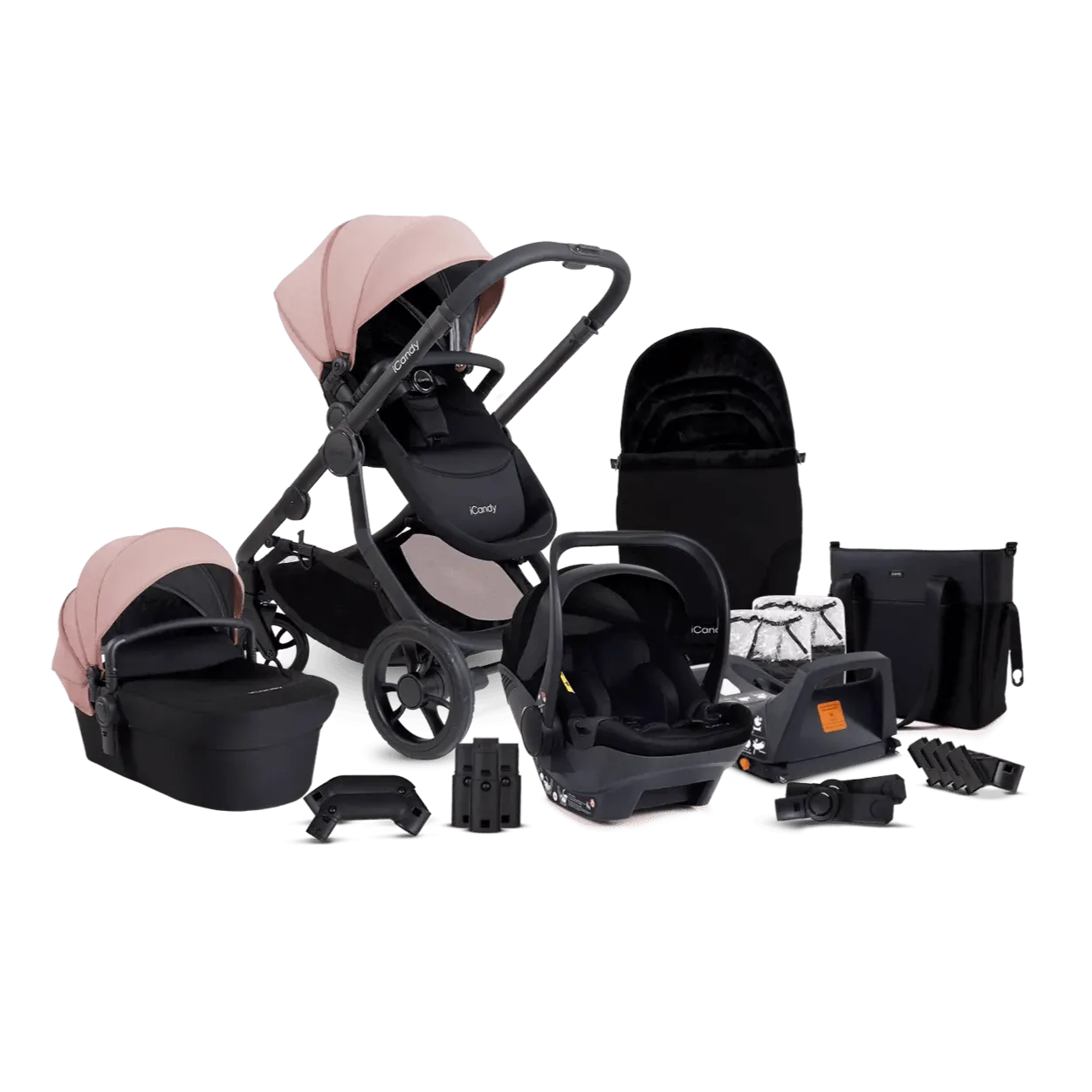 iCandy Orange 4 (Cocoon) Travel System - Rose