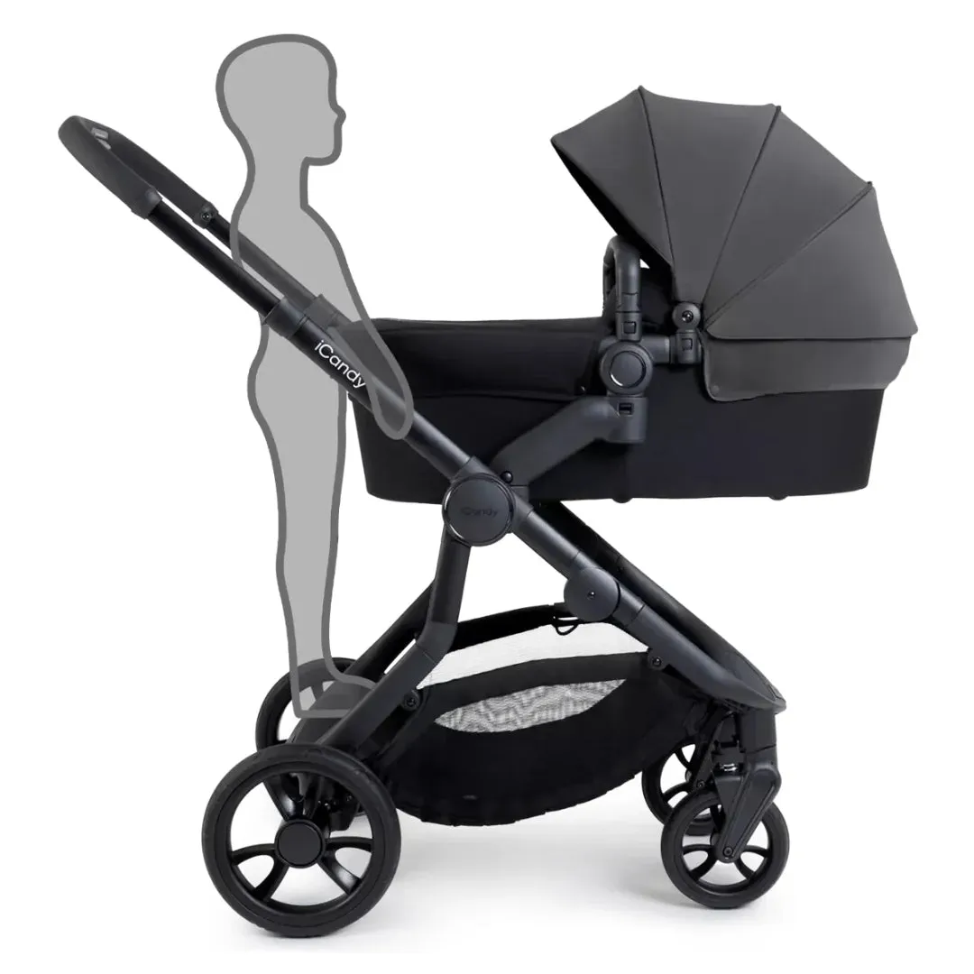 iCandy Orange 4 Double Pushchair Bundle - Fossil