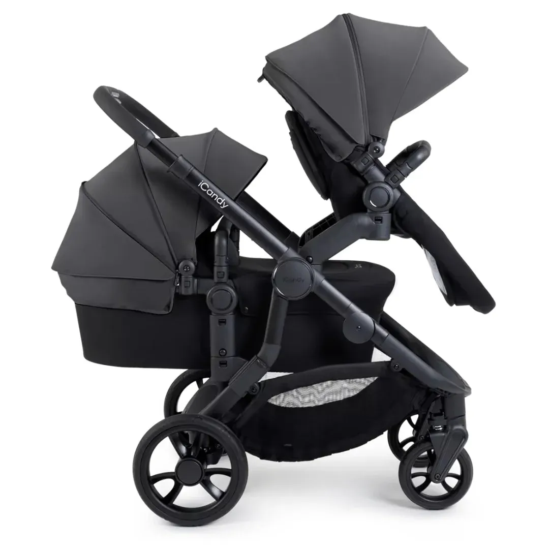 iCandy Orange 4 Double Pushchair Bundle - Fossil