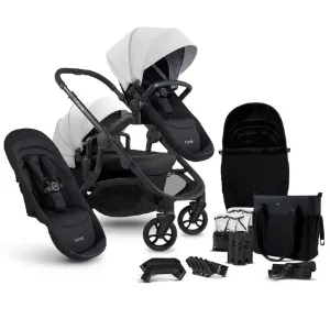 iCandy Orange 4 Double Pushchair Bundle - Glacier