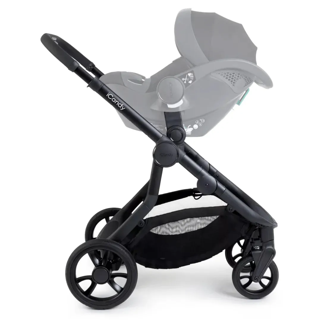 iCandy Orange 4 Double Pushchair Bundle - Latte