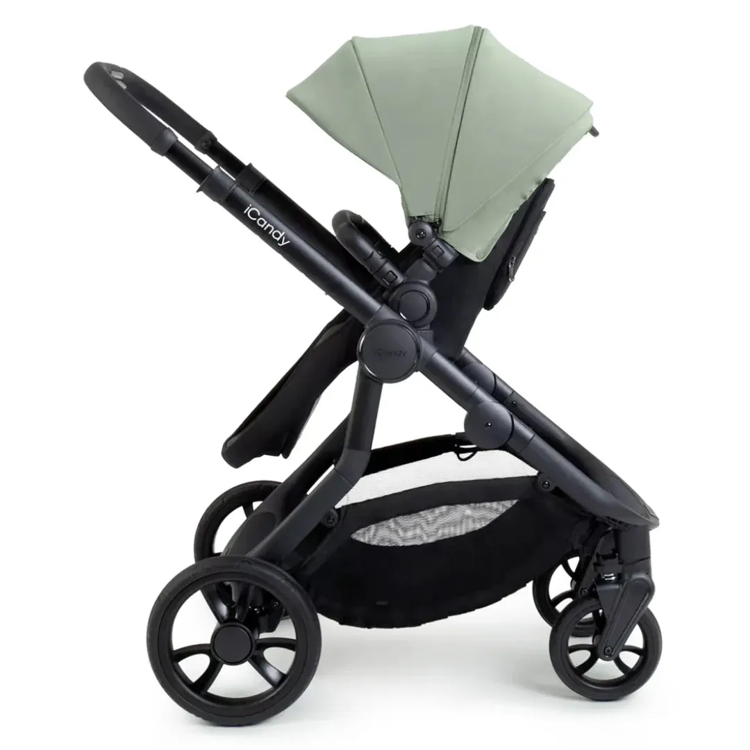 iCandy Orange 4 Double Pushchair Bundle - Pistachio