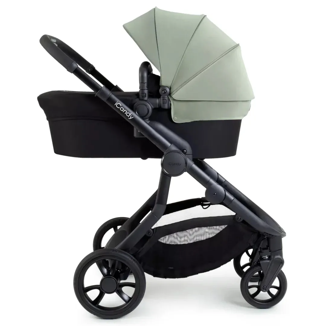 iCandy Orange 4 Double Pushchair Bundle - Pistachio
