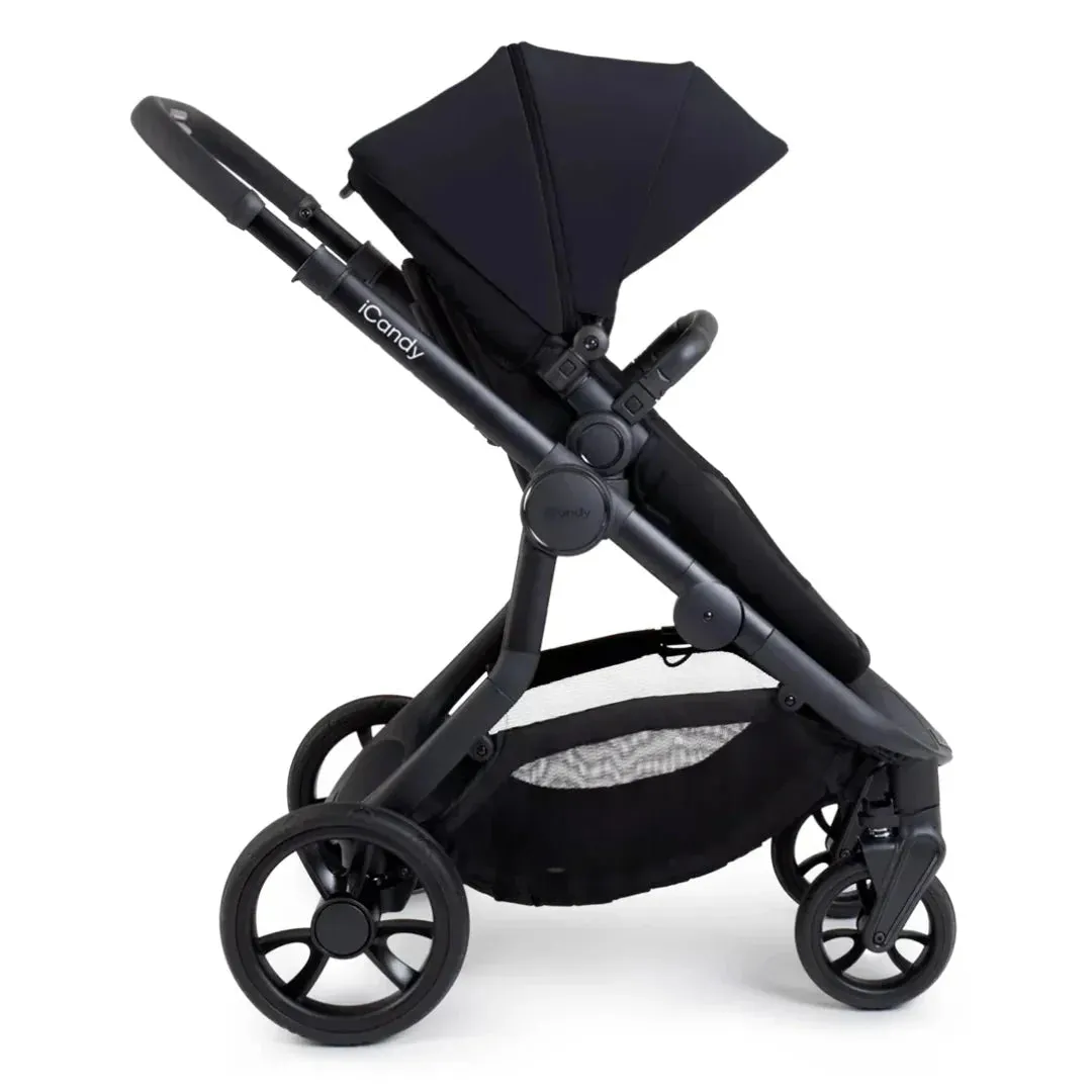 iCandy Orange 4 Single Pushchair Bundle - Black Edition