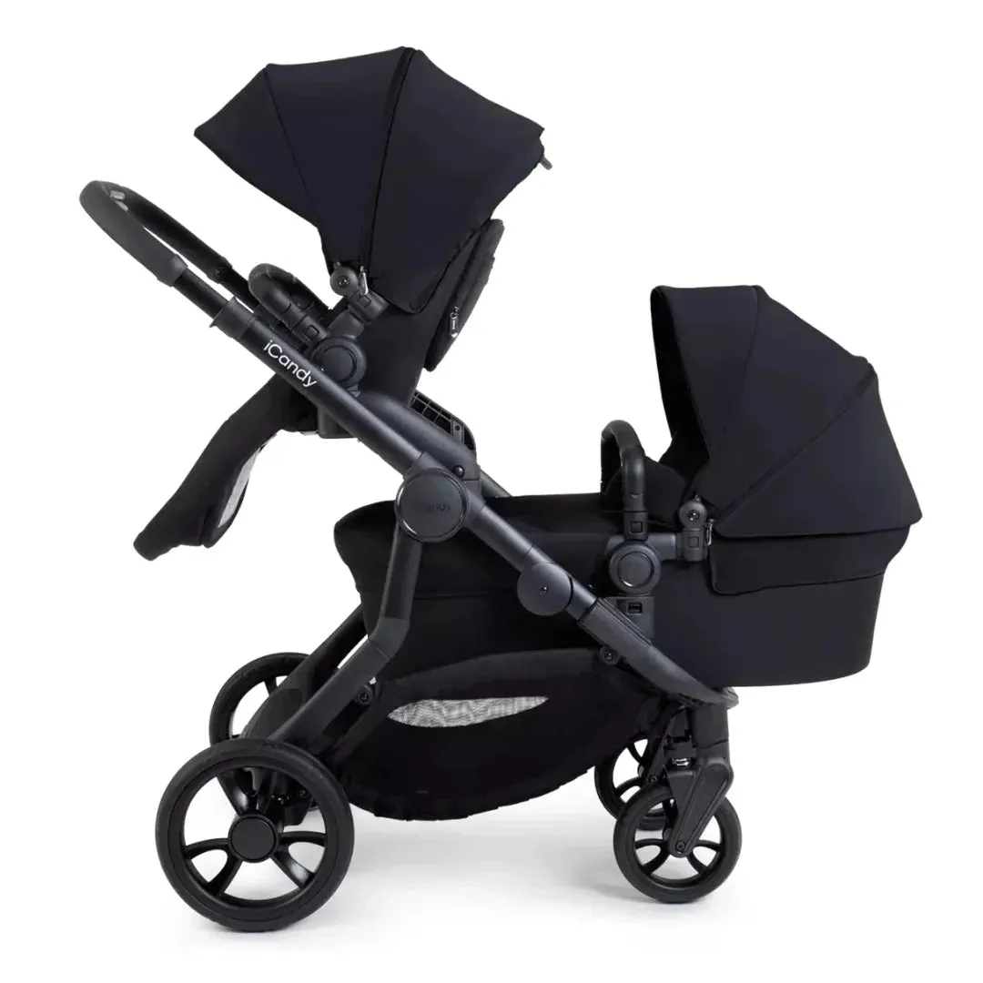 iCandy Orange 4 Single Pushchair Bundle - Black Edition