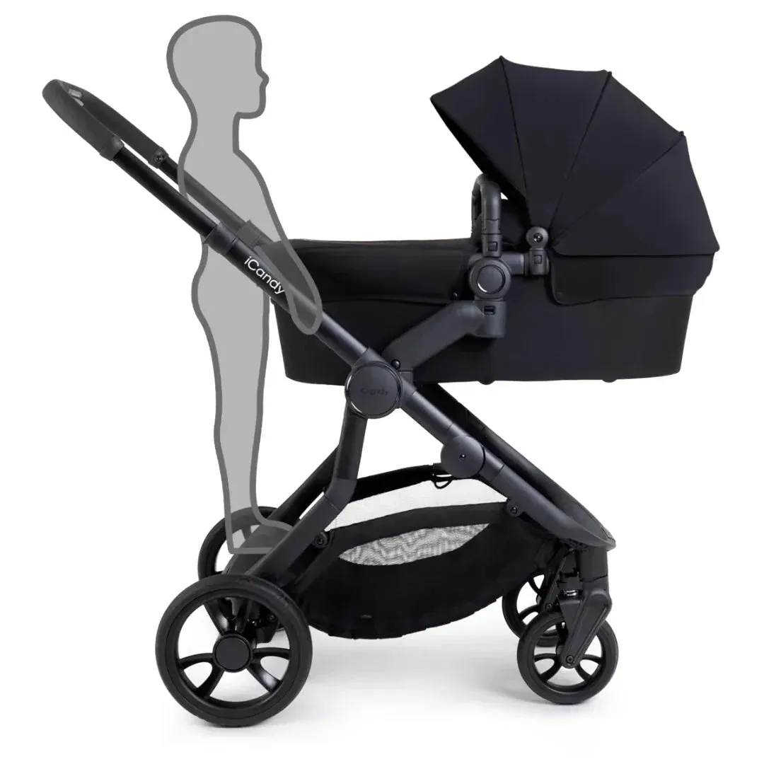 iCandy Orange 4 Single Pushchair Bundle - Black Edition