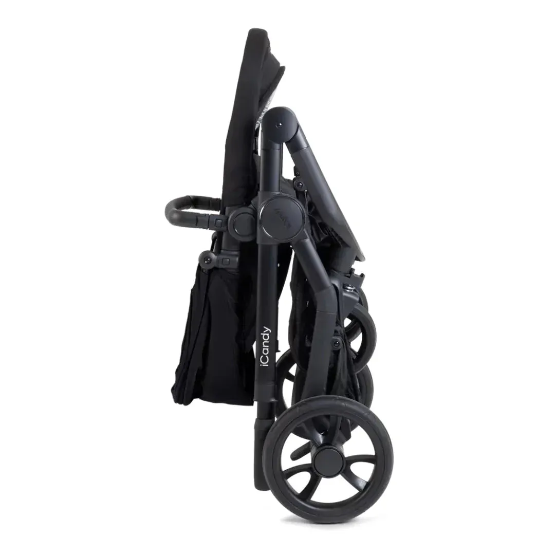 iCandy Orange 4 Single Pushchair Bundle - Black Edition