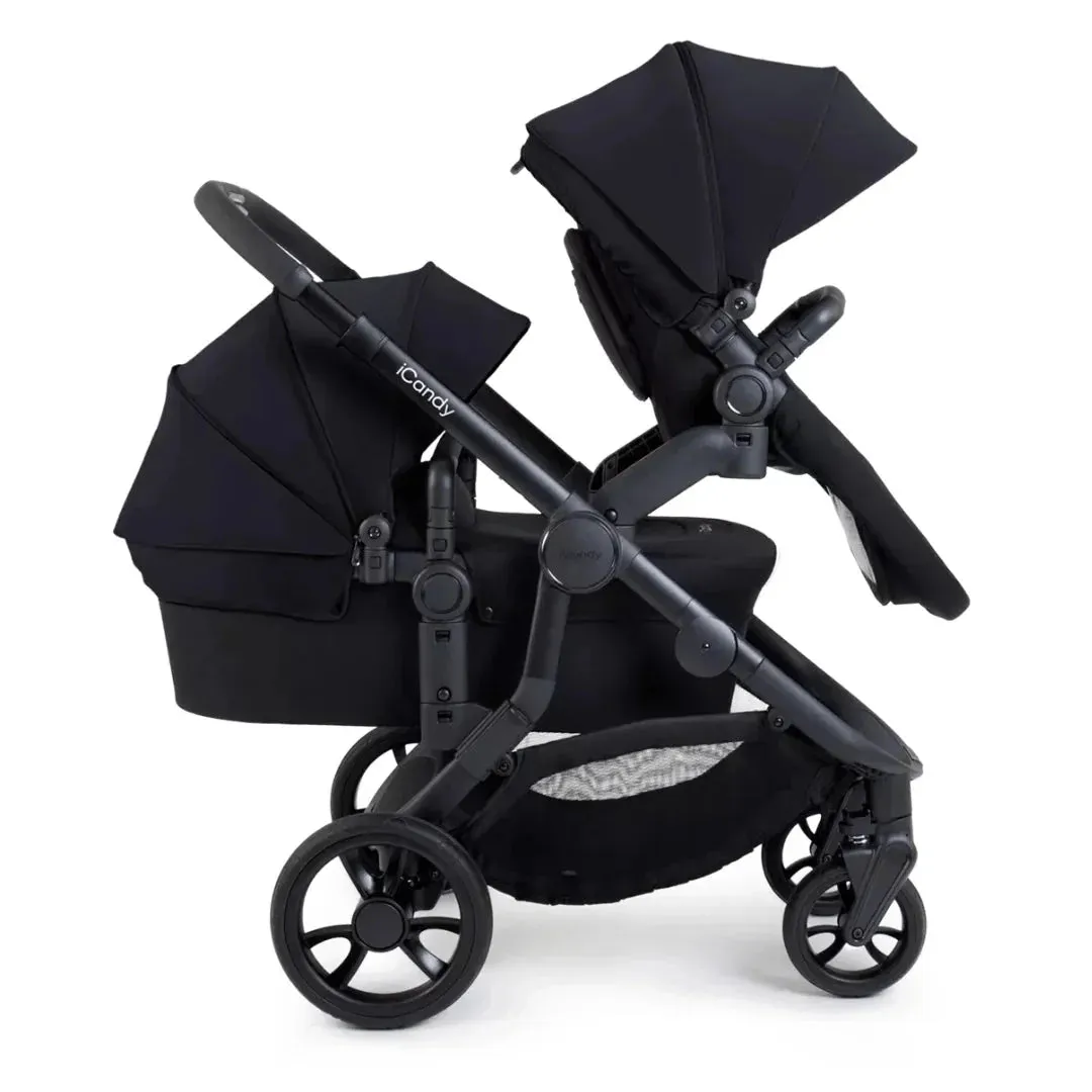 iCandy Orange 4 Single Pushchair Bundle - Black Edition