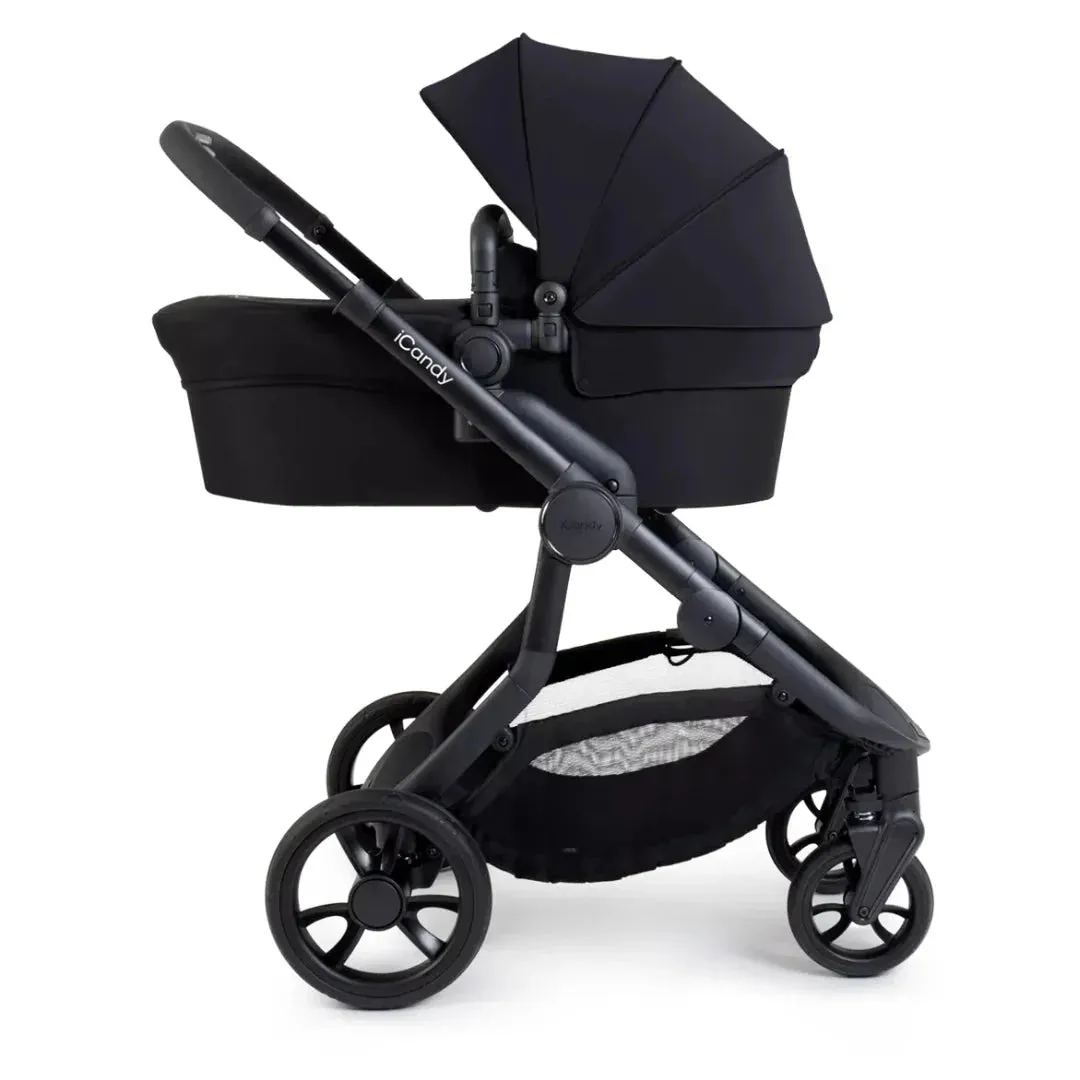 iCandy Orange 4 Single Pushchair Bundle - Black Edition