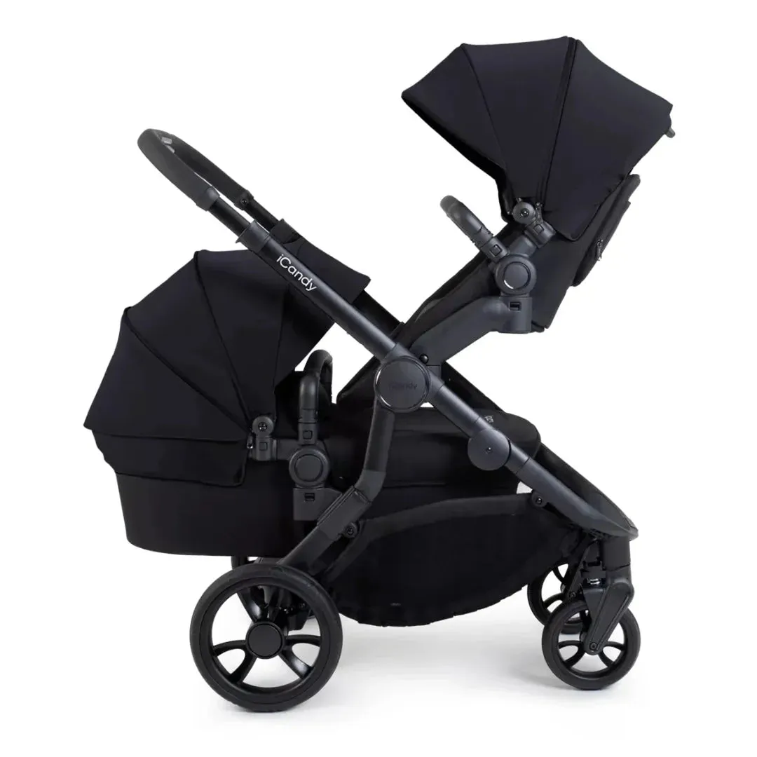 iCandy Orange 4 Single Pushchair Bundle - Black Edition