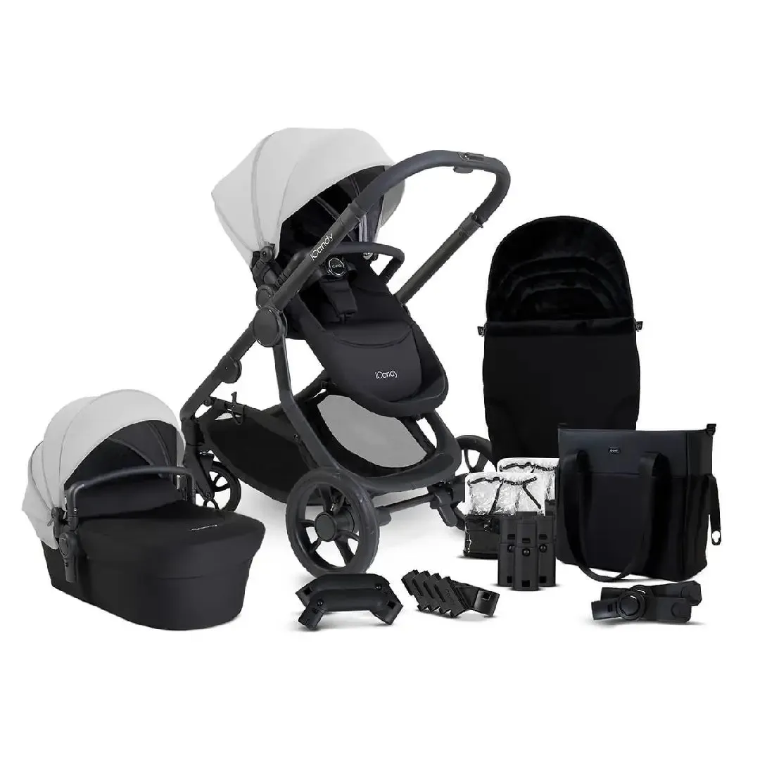 iCandy Orange 4 Single Pushchair Bundle - Glacier