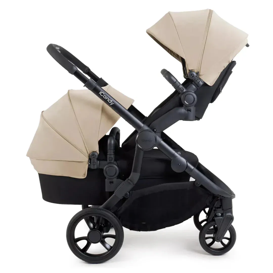iCandy Orange 4 Single Pushchair Bundle - Latte