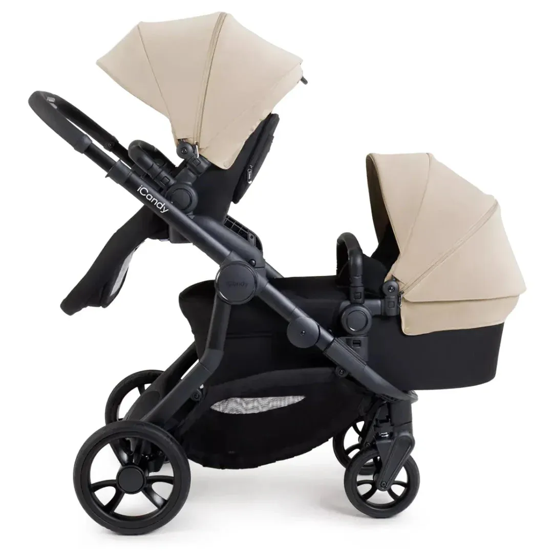 iCandy Orange 4 Single Pushchair Bundle - Latte