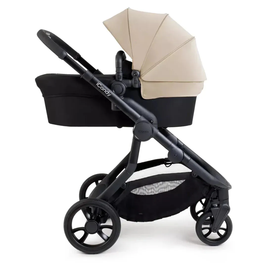 iCandy Orange 4 Single Pushchair Bundle - Latte
