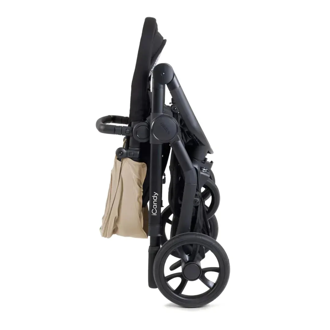 iCandy Orange 4 Single Pushchair Bundle - Latte