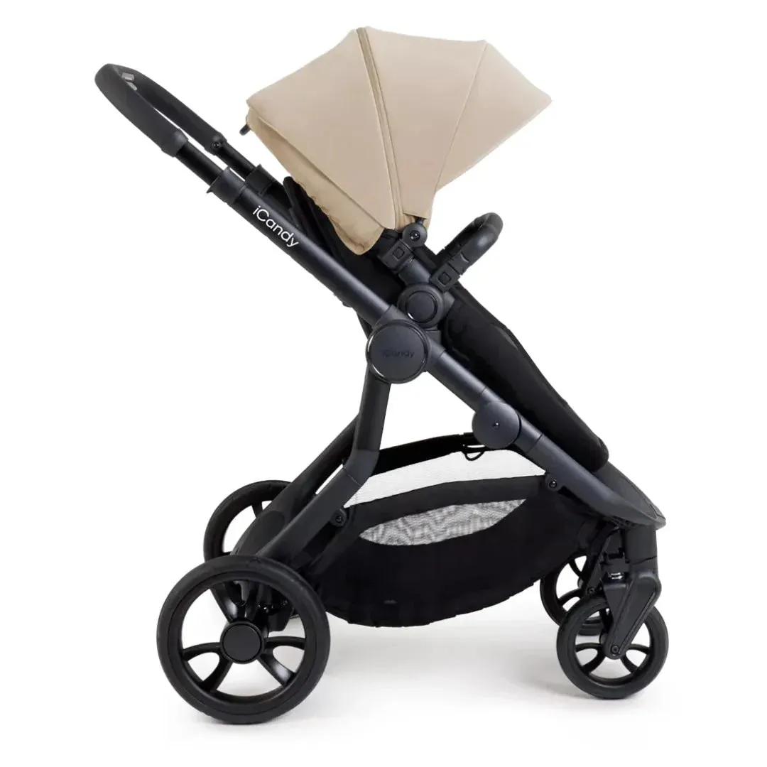 iCandy Orange 4 Single Pushchair Bundle - Latte