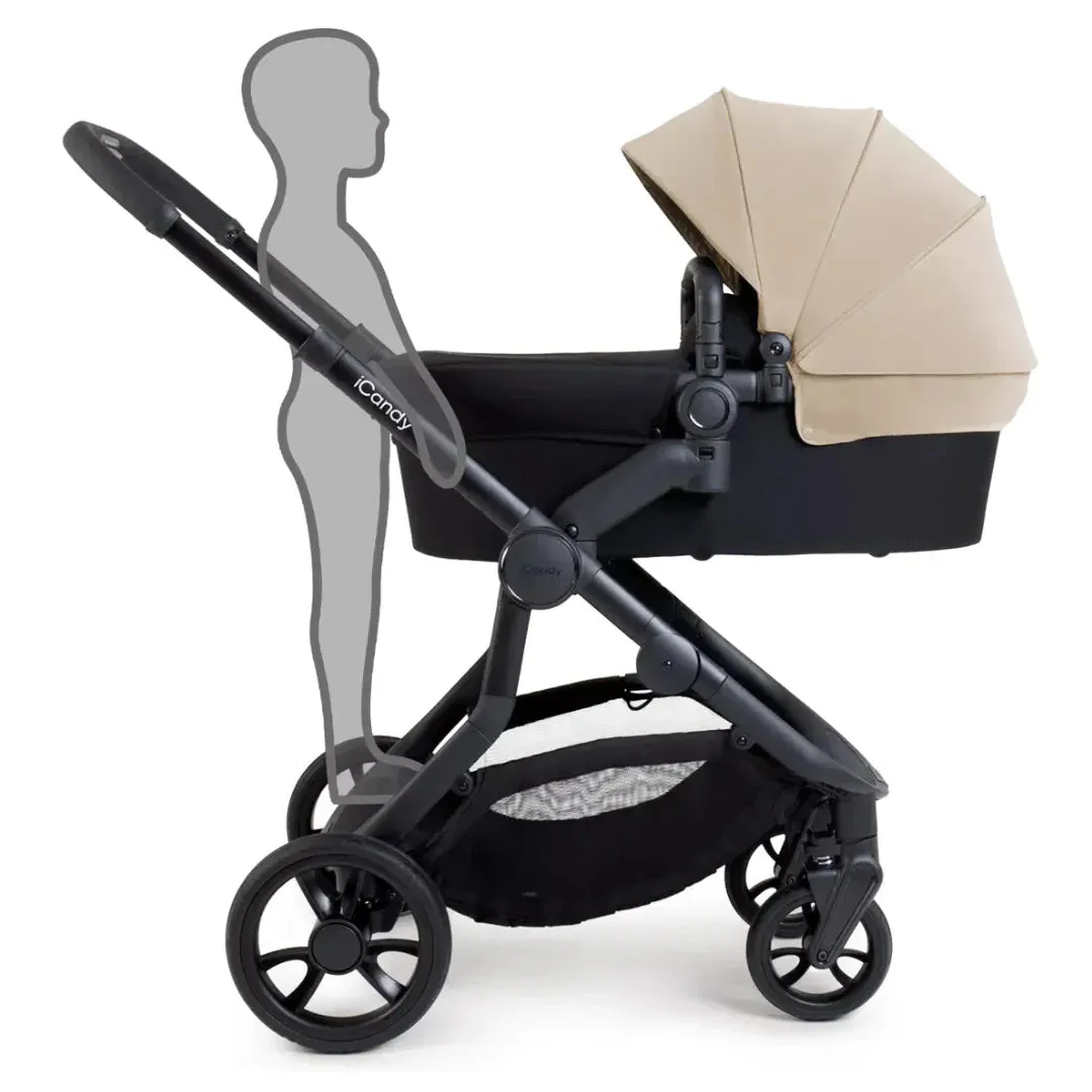 iCandy Orange 4 Single Pushchair Bundle - Latte