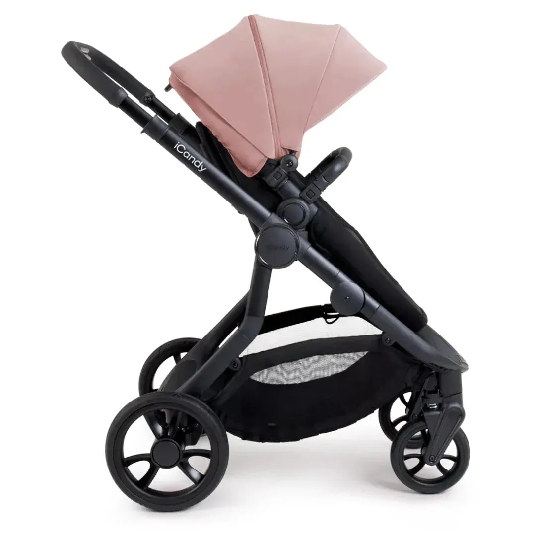 iCandy Orange 4 Single Pushchair Bundle - Rose