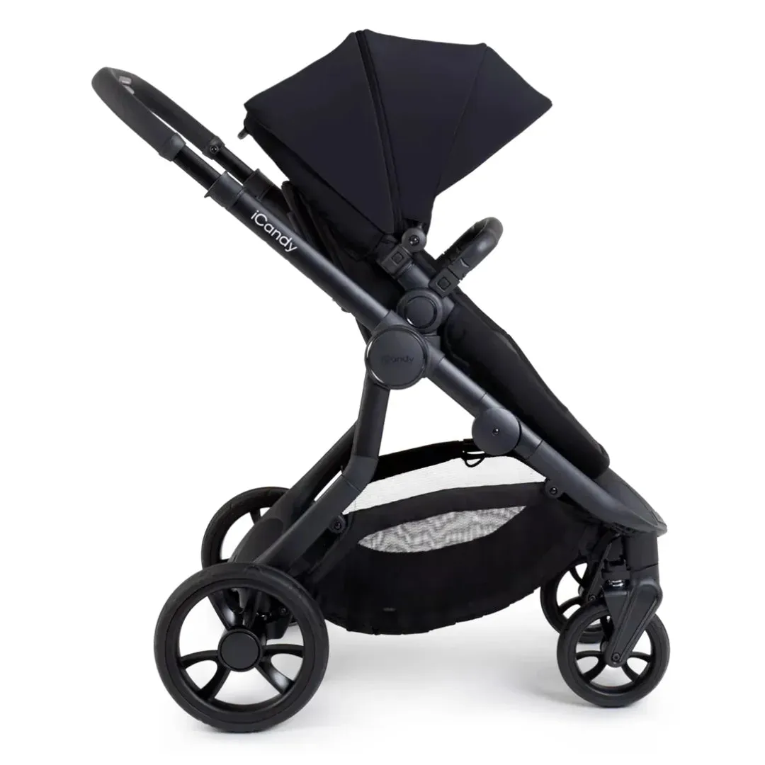 iCandy Orange 4 Travel System & Car Seat - Black Edition