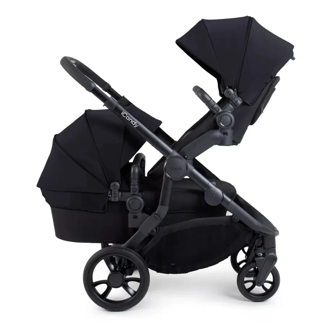 iCandy Orange 4 Travel System & Car Seat - Black Edition