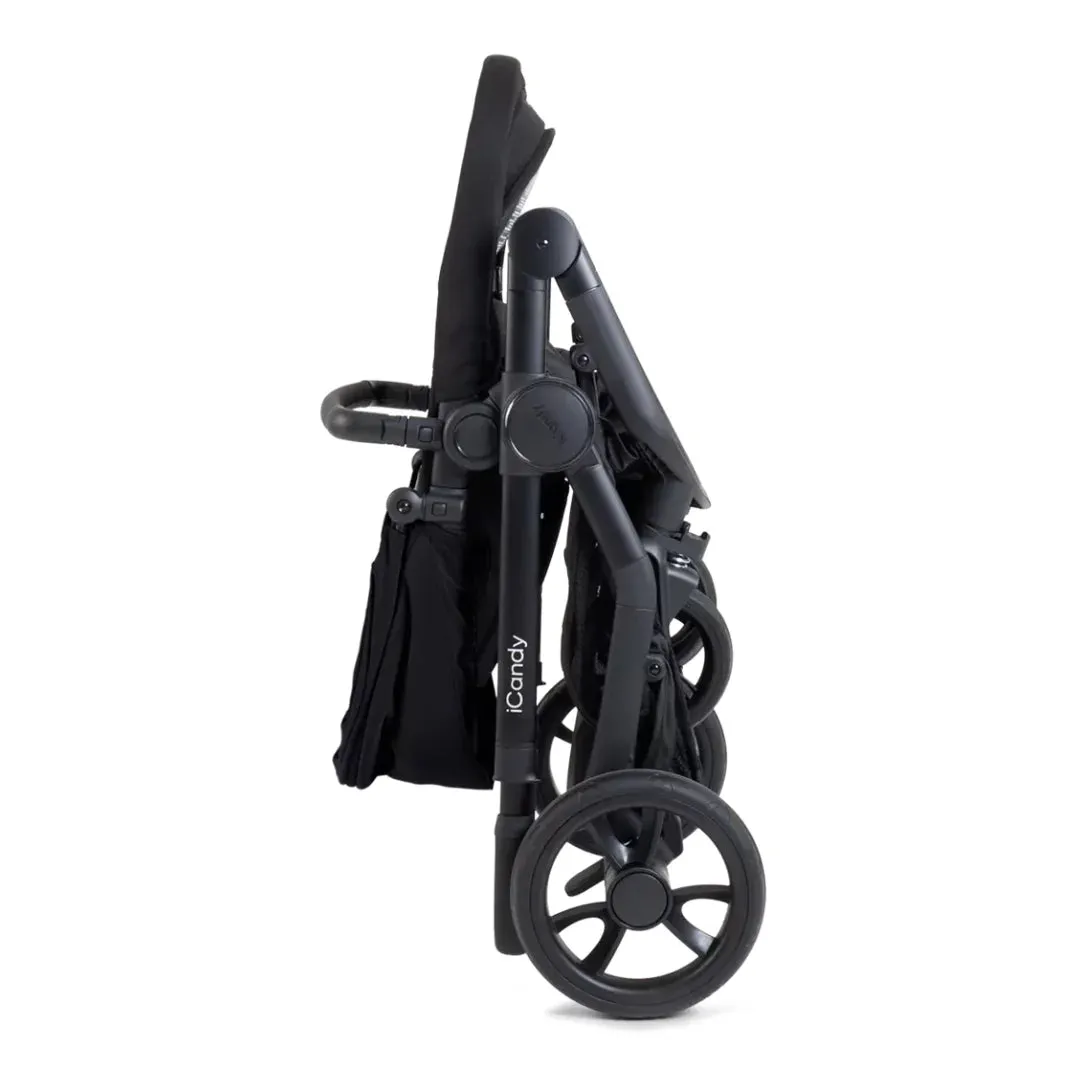 iCandy Orange 4 Travel System & Car Seat - Black Edition