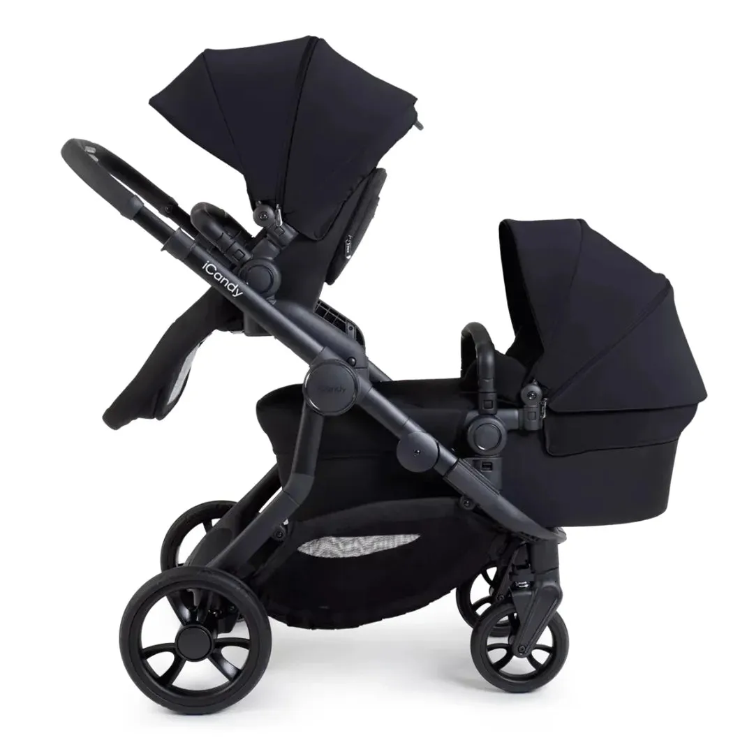 iCandy Orange 4 Travel System & Car Seat - Black Edition