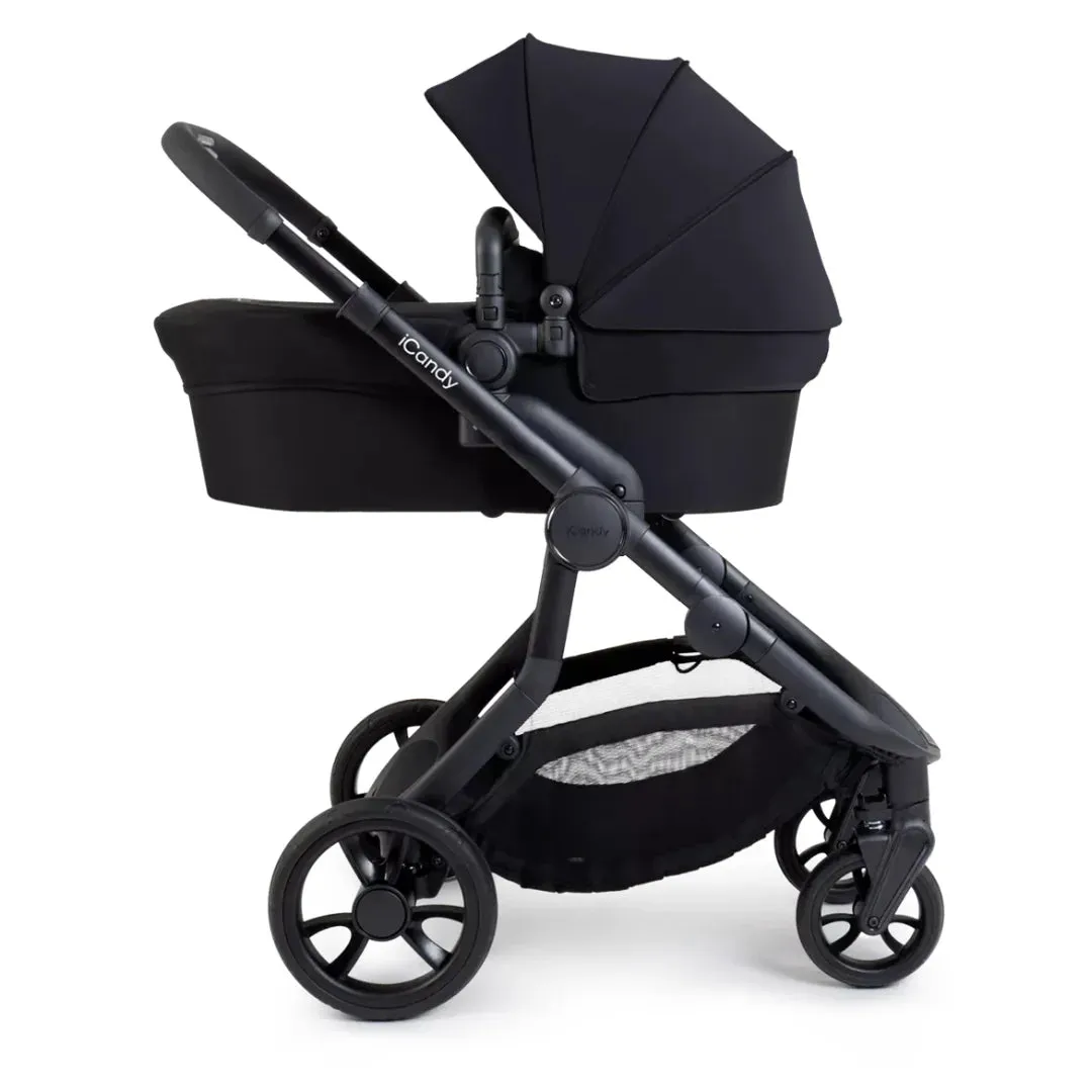 iCandy Orange 4 Travel System & Car Seat - Black Edition