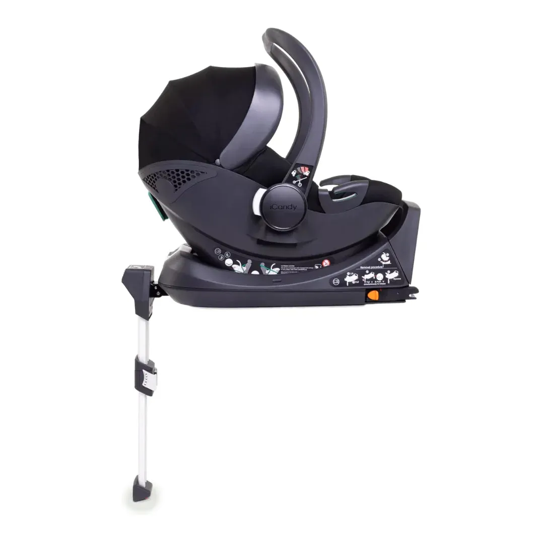 iCandy Orange 4 Travel System & Car Seat - Black Edition