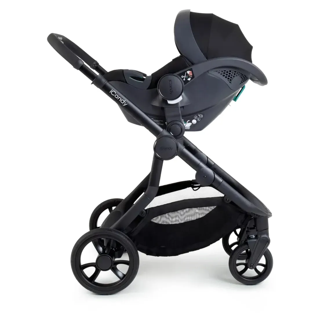 iCandy Orange 4 Travel System & Car Seat - Black Edition