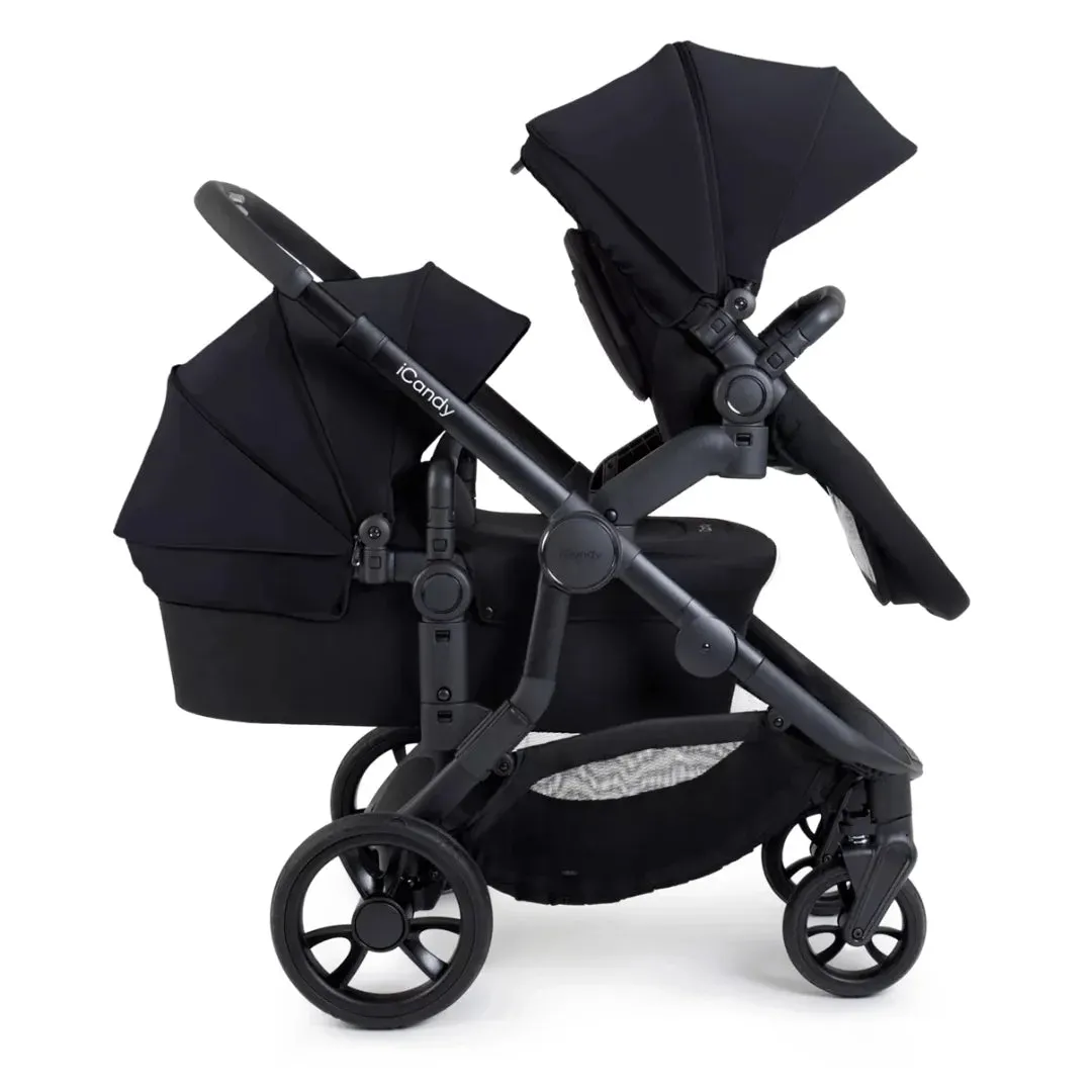 iCandy Orange 4 Travel System & Car Seat - Black Edition