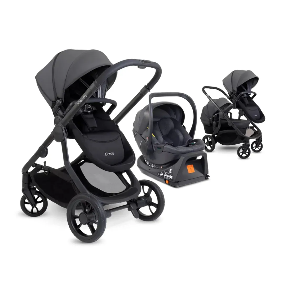 iCandy Orange 4 Travel System & Car Seat - Fossil