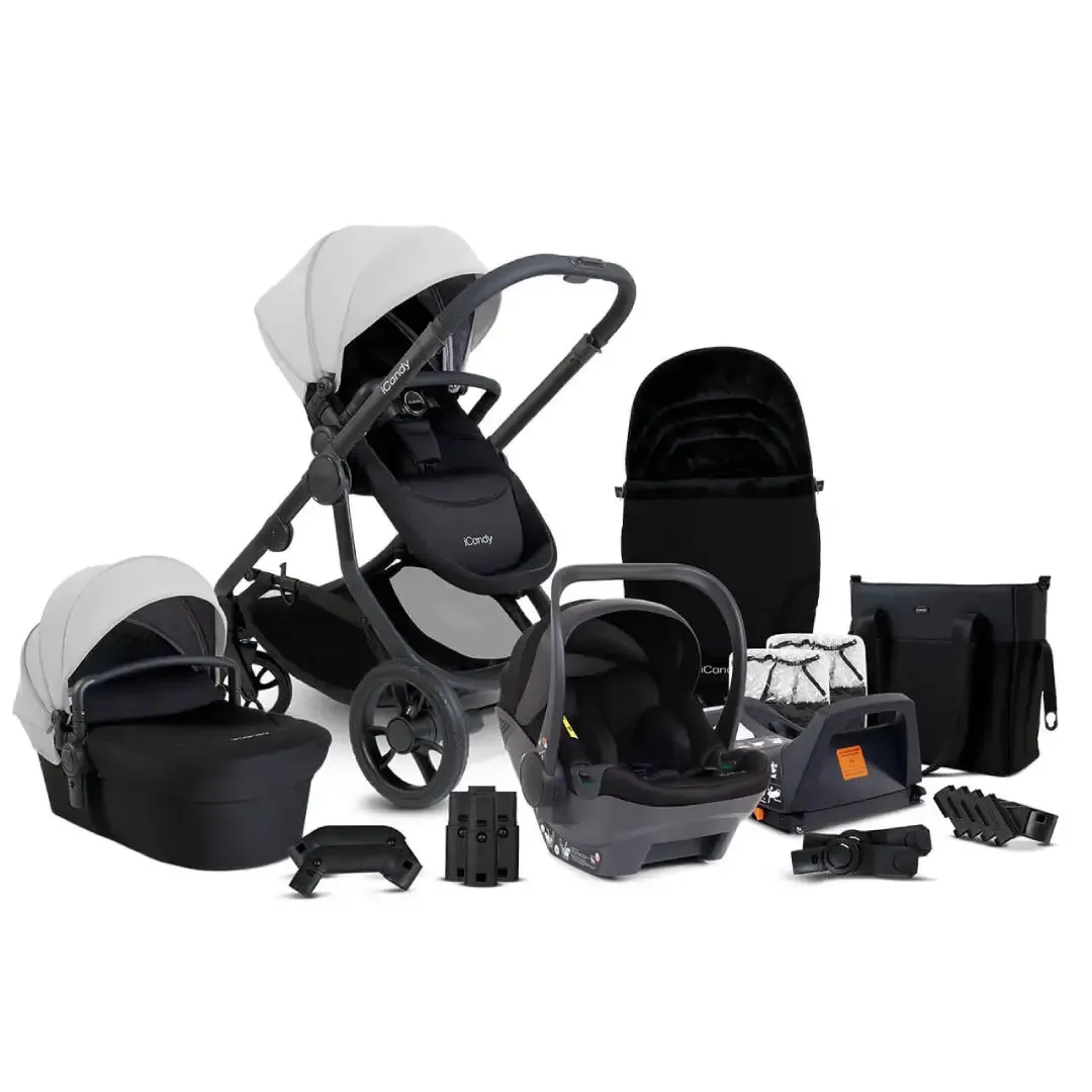 iCandy Orange 4 Travel System & Car Seat - Glacier