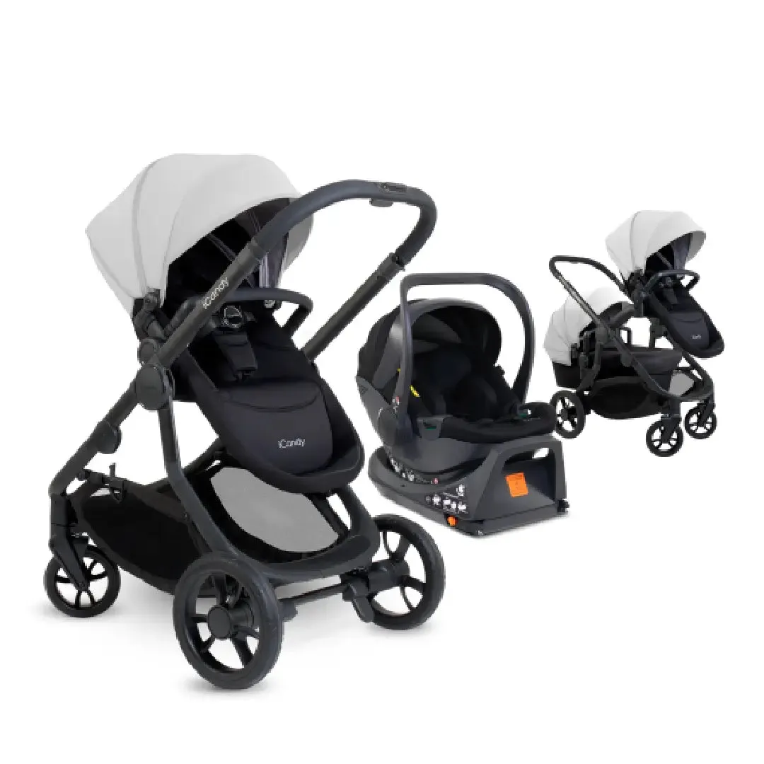 iCandy Orange 4 Travel System & Car Seat - Glacier