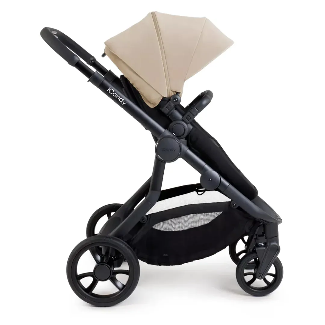 iCandy Orange 4 Travel System & Car Seat - Latte