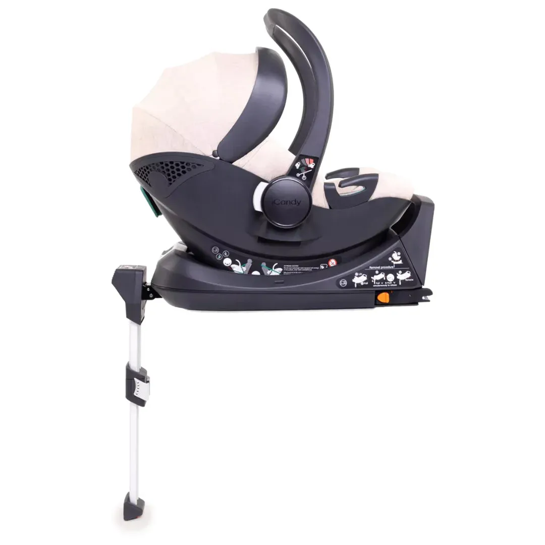 iCandy Orange 4 Travel System & Car Seat - Latte