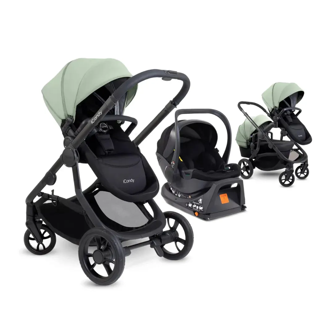 iCandy Orange 4 Travel System & Car Seat - Pistachio