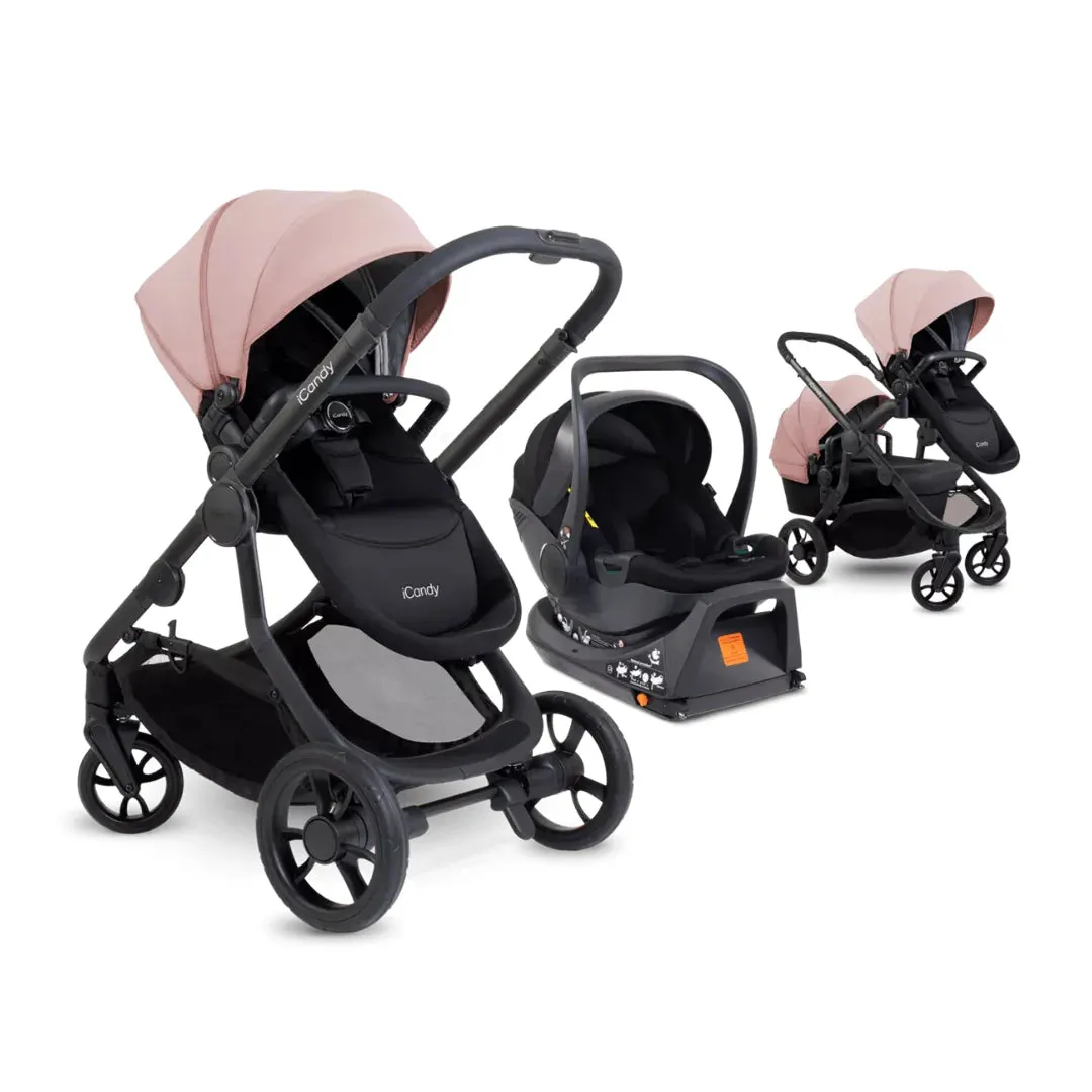 iCandy Orange 4 Travel System & Car Seat - Rose
