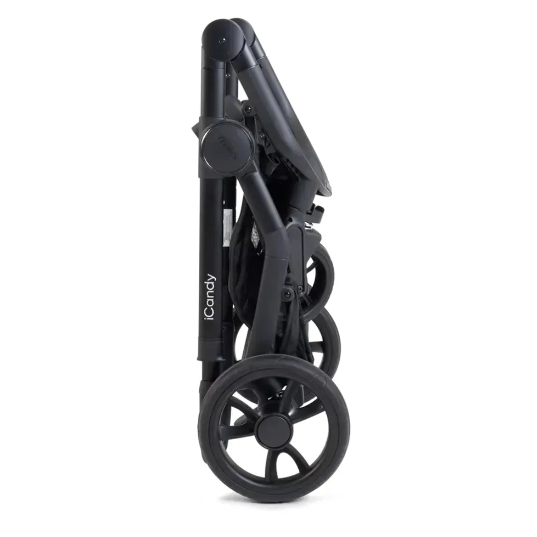 iCandy Orange 4 Twin Pushchair Bundle - Black Edition