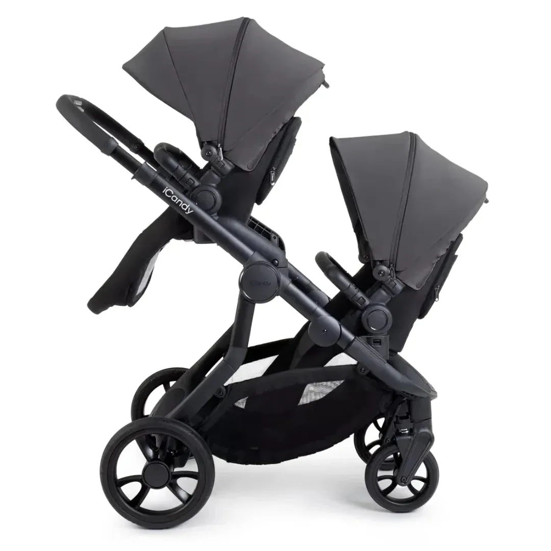 iCandy Orange 4 Twin Pushchair Bundle - Fossil