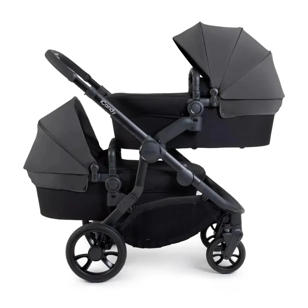 iCandy Orange 4 Twin Pushchair Bundle - Fossil