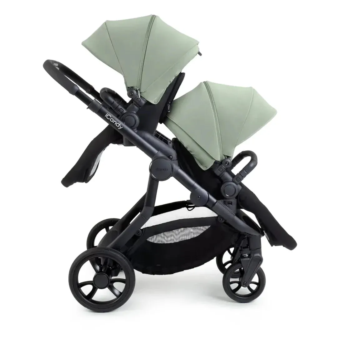 iCandy Orange 4 Twin Pushchair Bundle - Pistachio