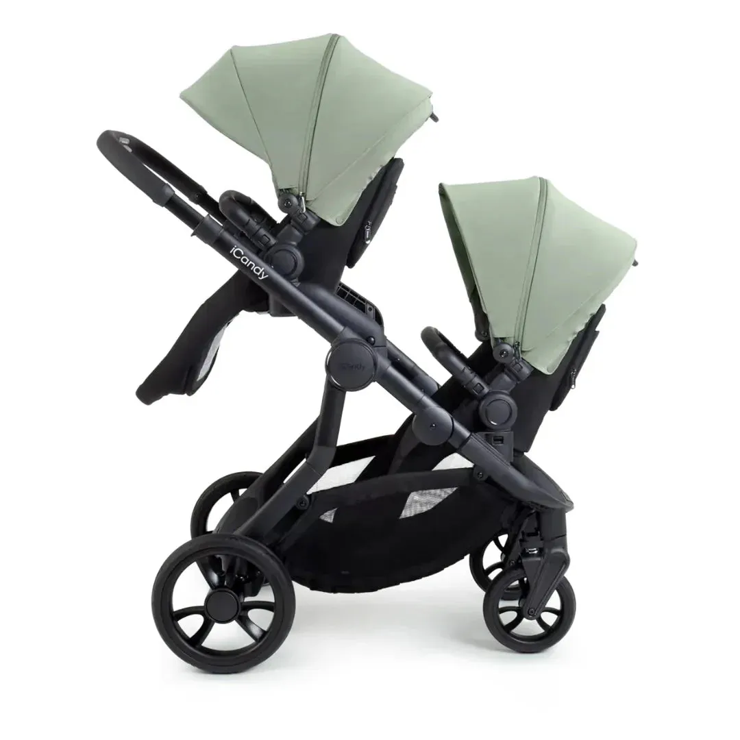 iCandy Orange 4 Twin Pushchair Bundle - Pistachio