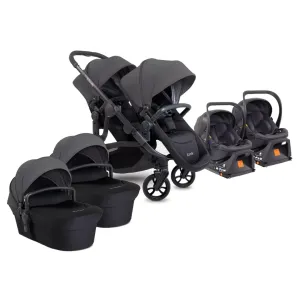 iCandy Orange 4 Twin Travel System & Car Seat - Fossil