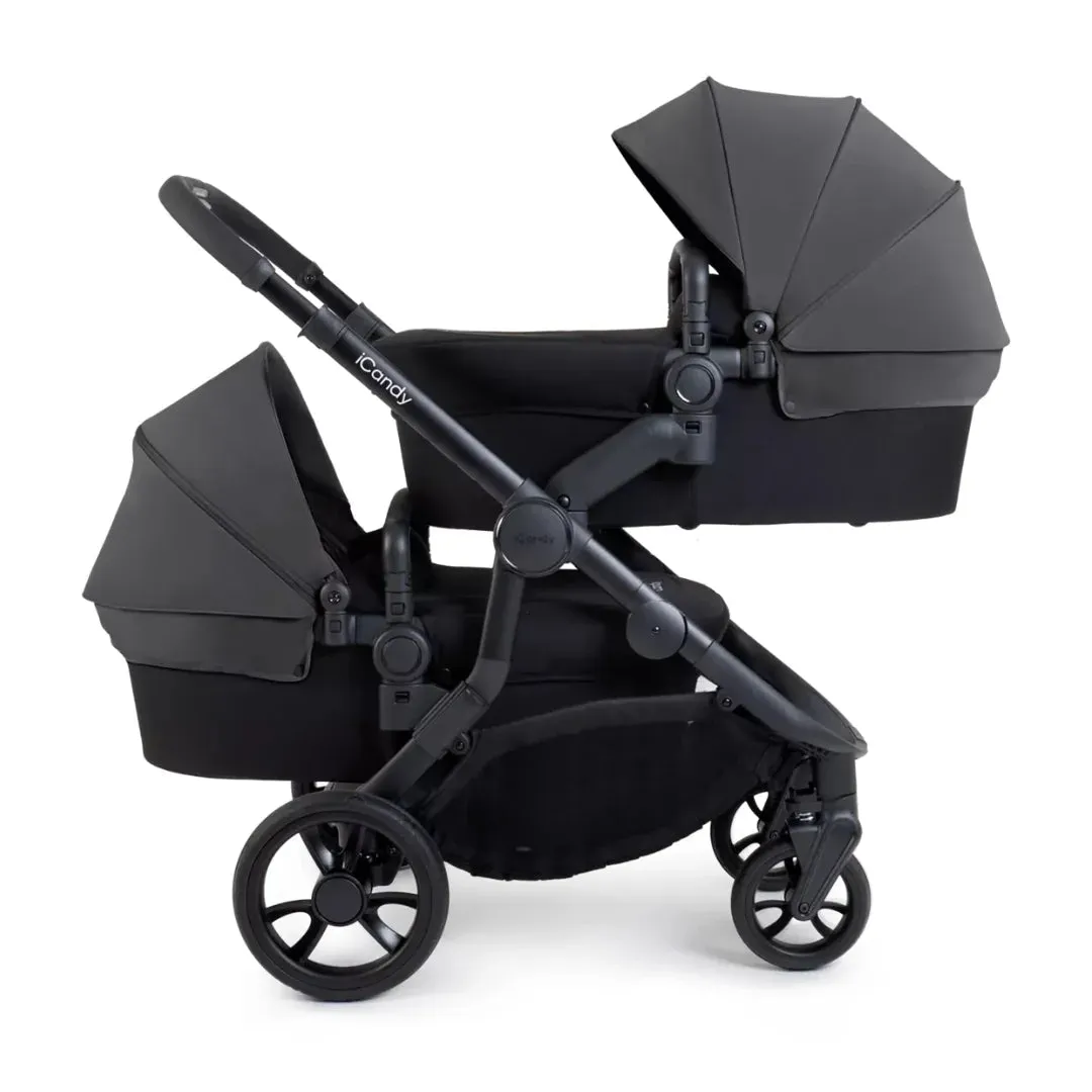 iCandy Orange 4 Twin Travel System & Car Seat - Fossil