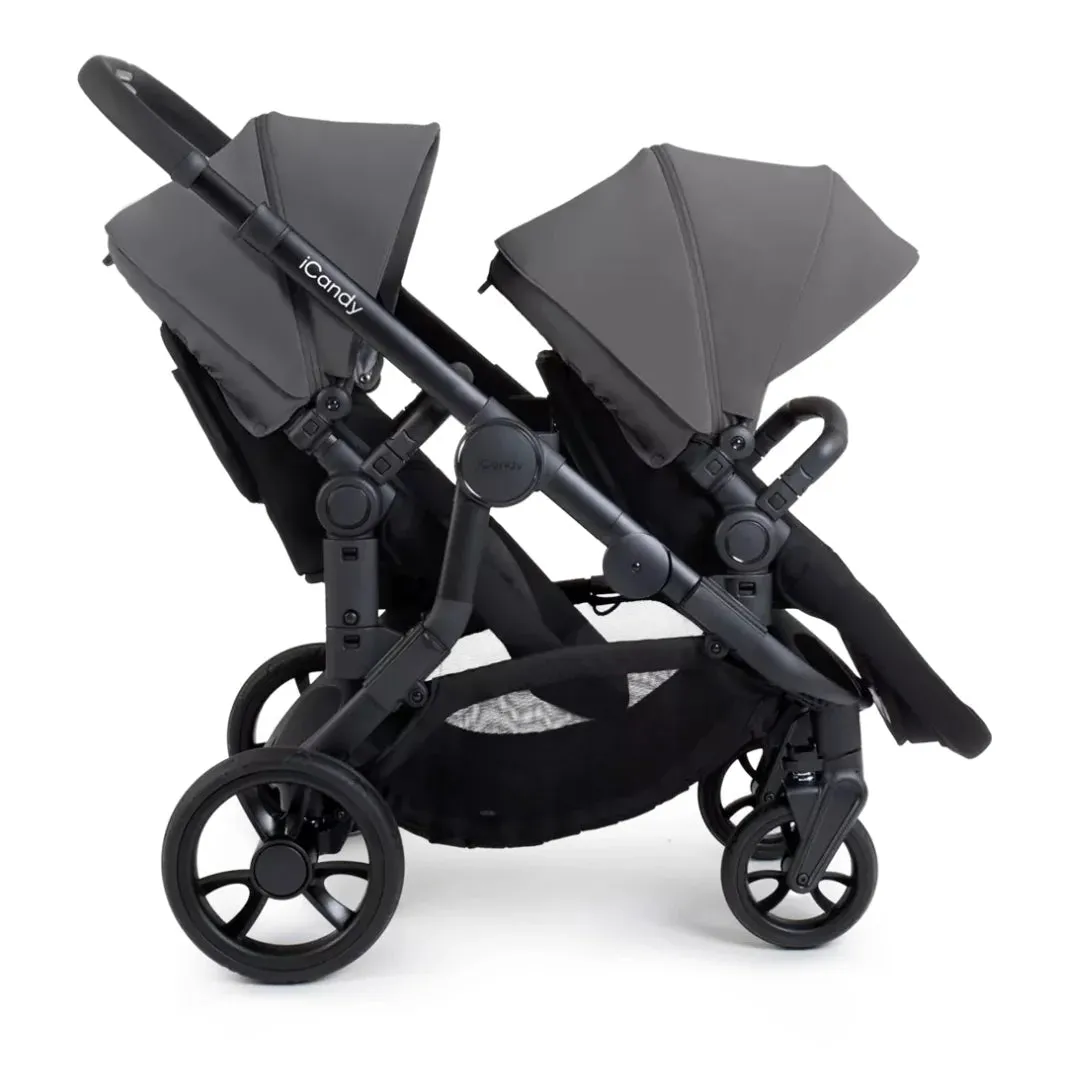 iCandy Orange 4 Twin Travel System & Car Seat - Fossil