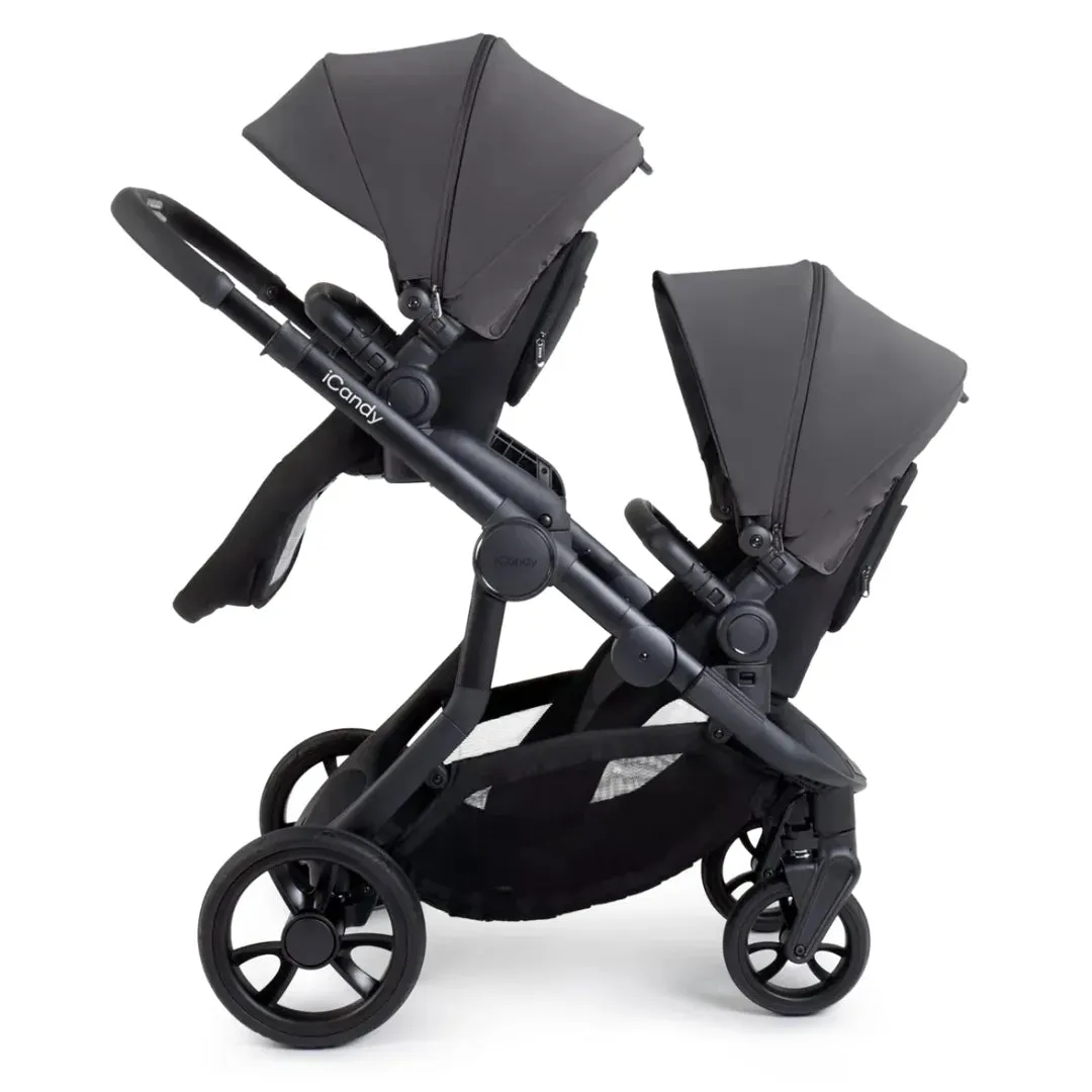 iCandy Orange 4 Twin Travel System & Car Seat - Fossil
